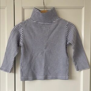 Little English Striped 2T Turtleneck